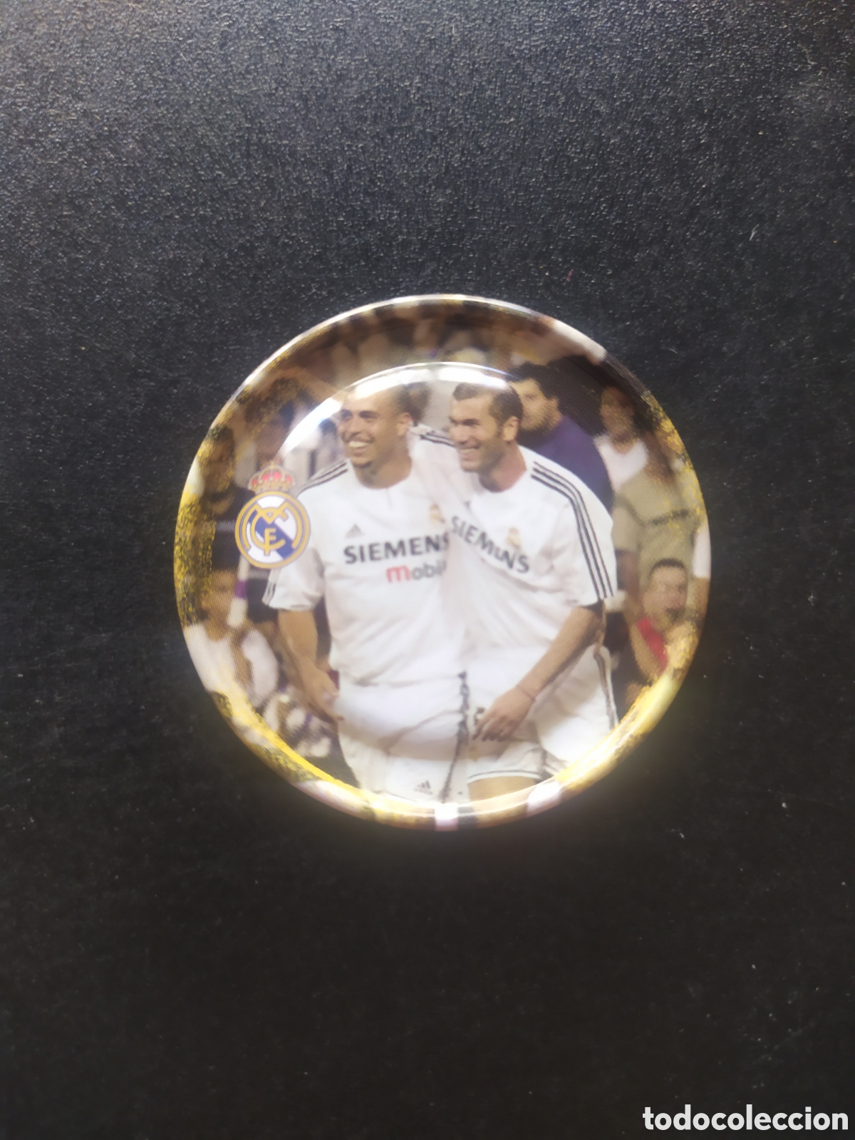 Cartes &agrave; collectionner de Football: Metal rappers 2004 2005 04 05 magic box int Zidane Ronaldo n&deg; 7 Real Madrid