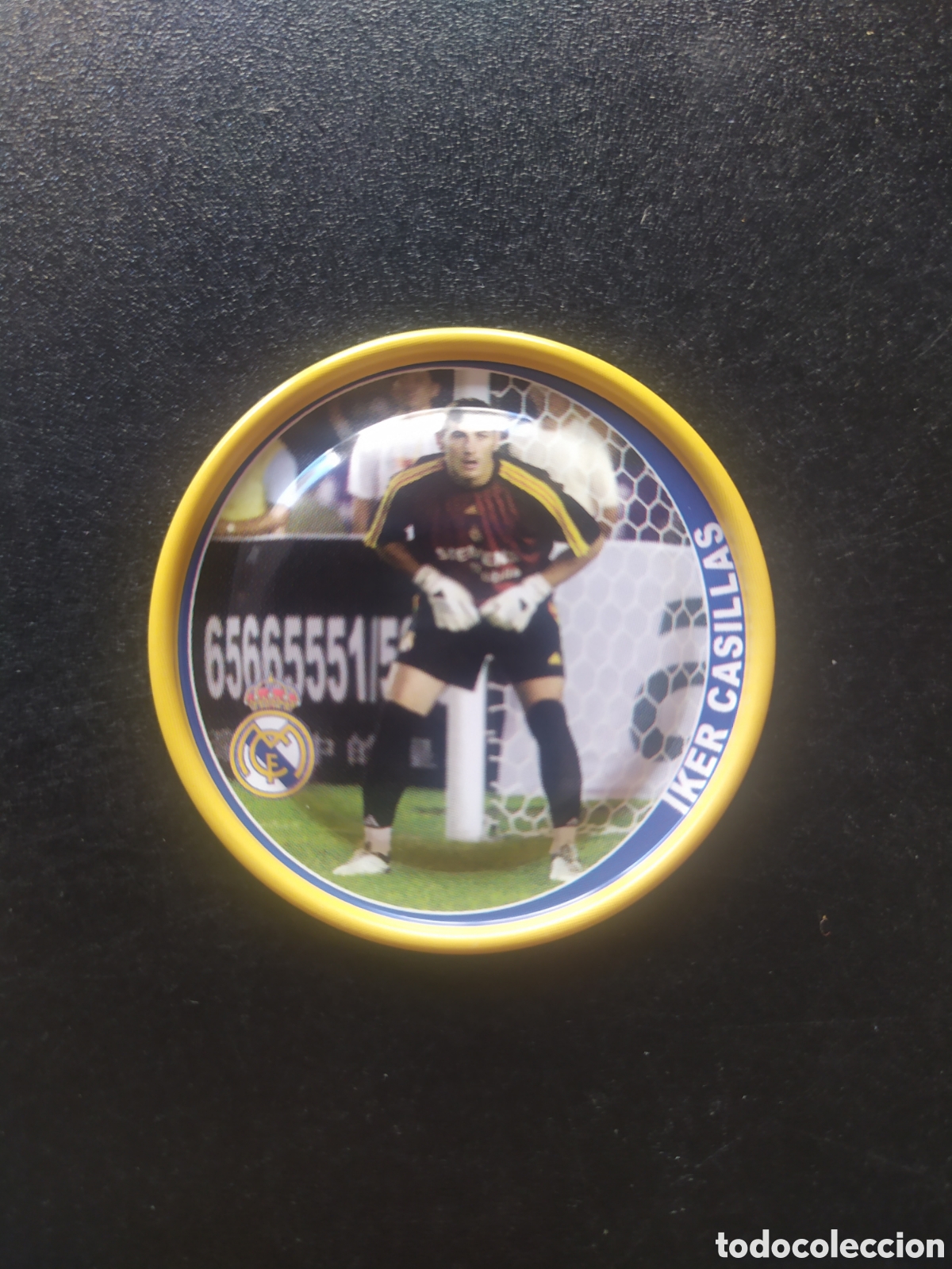 Cartes &agrave; collectionner de Football: Metal rappers 2004 2005 04 05 magic box int Casillas n&deg; 43 Real Madrid