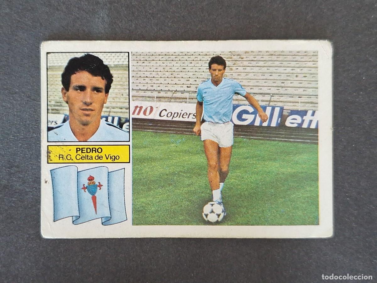Football Stickers: L5 PEDRO VERSION CELTA DE VIGO FICHAJE 9 LIGA ESTE 1982 1983 82 83 NUNCA PEGADO SIN PEGAR