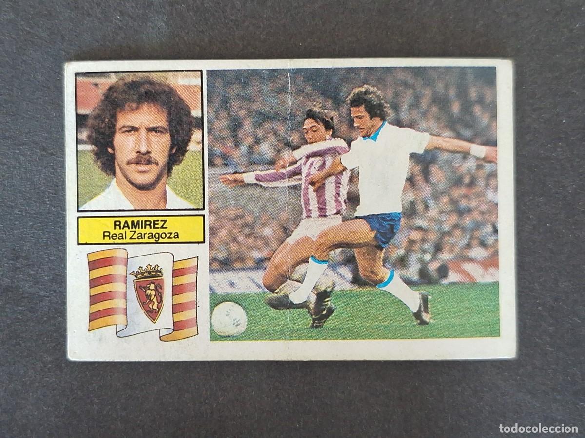 Football Stickers: L5 RAMIREZ VERSION REAL ZARAGOZA FICHAJE 14 LIGA ESTE 1982 1983 82 83 NUNCA PEGADO SIN PEGAR