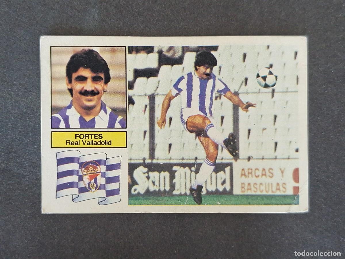 Football Stickers: L5 FORTES REAL VALLADOLID FICHAJE 16 LIGA ESTE 1982 1983 82 83 NUNCA PEGADO SIN PEGAR