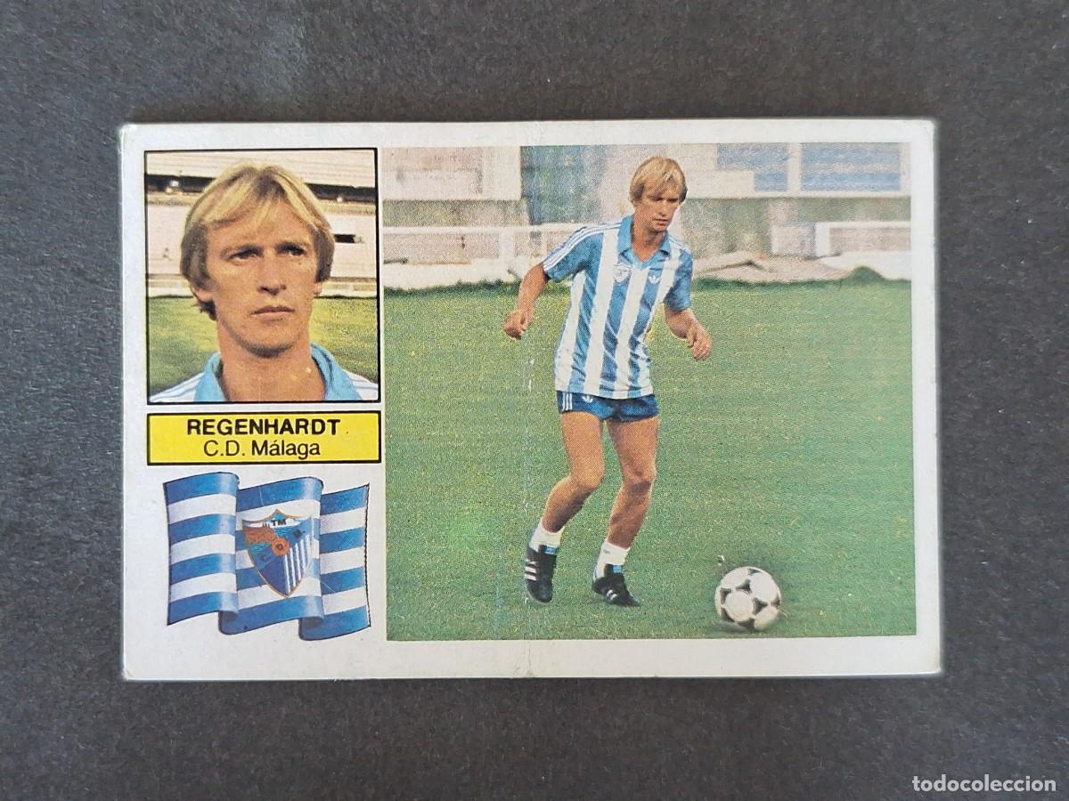 Football Stickers: L5 REGENHARDT C. D. MALAGA FICHAJE 20 LIGA ESTE 1982 1983 82 83 NUNCA PEGADO SIN PEGAR