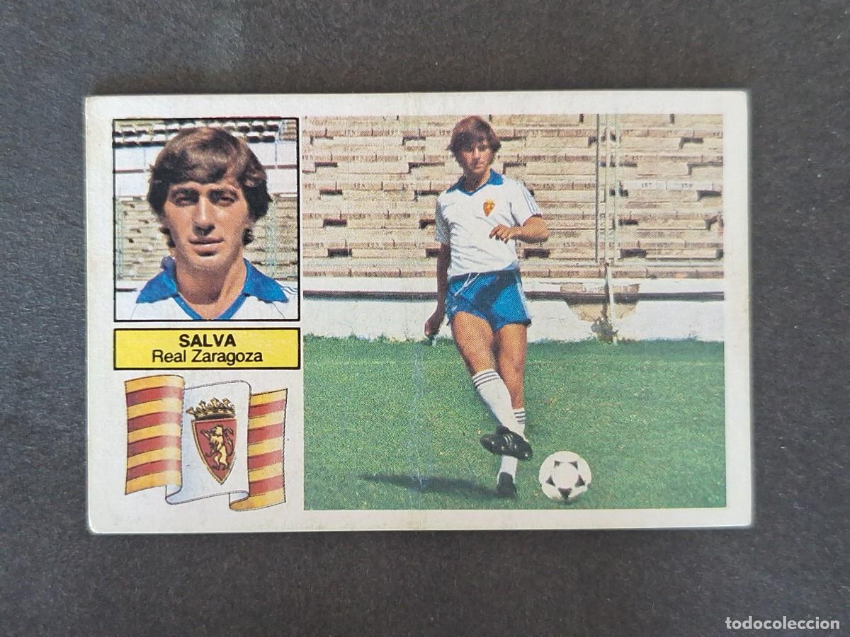 Football Stickers: L5 SALVA REAL ZARAGOZA FICHAJE 22 LIGA ESTE 1982 1983 82 83 NUNCA PEGADO SIN PEGAR