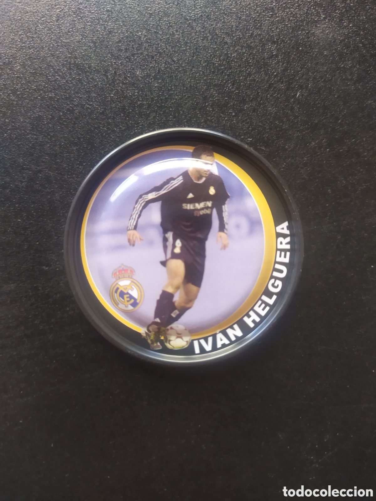 Football Stickers: Metal rappers 2004 2005 04 05 magic box int Iv&aacute;n Helguera n&deg; 38 Real Madrid