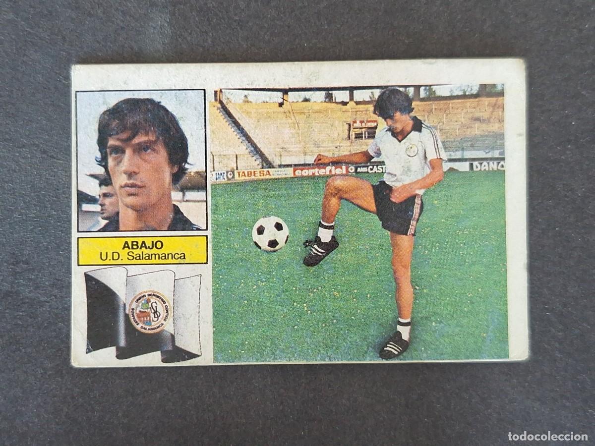 Football Stickers: L5 ABAJO U. D. SALAMANCA FICHAJE 24 LIGA ESTE 1982 1983 82 83 NUNCA PEGADO SIN PEGAR