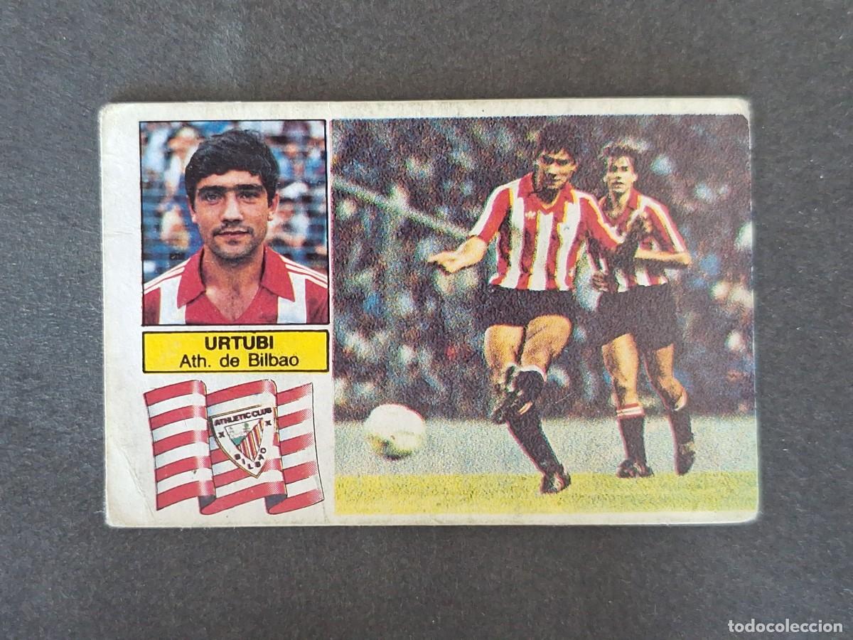 Football Stickers: L5 URTUBI ATHLETIC CLUB DE BILBAO FICHAJE 28 LIGA ESTE 1982 1983 82 83 NUNCA PEGADO SIN PEGAR