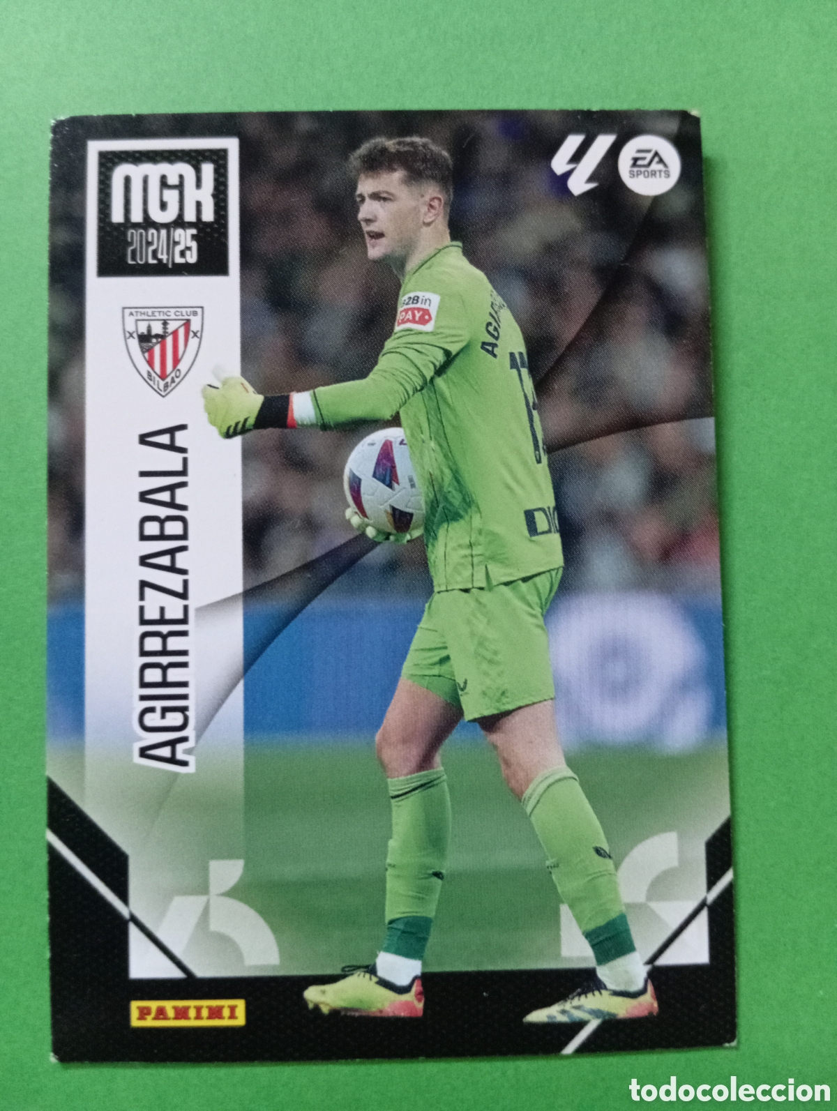 Fu&szlig;ball-Sticker: Agirrezabala Athletic de Bilbao n&deg;39 / PANINI MEGACRACKS 2024/2025