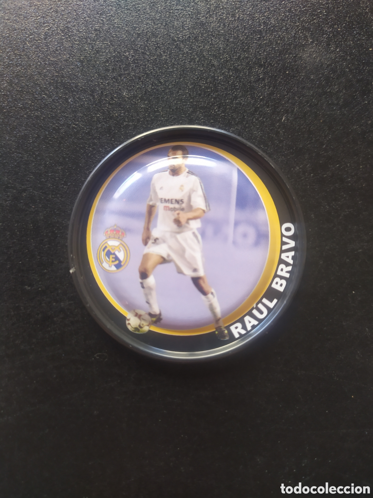 Fu&szlig;ball-Sticker: Metal rappers 2004 2005 04 05 magic box int Ra&uacute;l Bravo n&deg; 36 Real Madrid