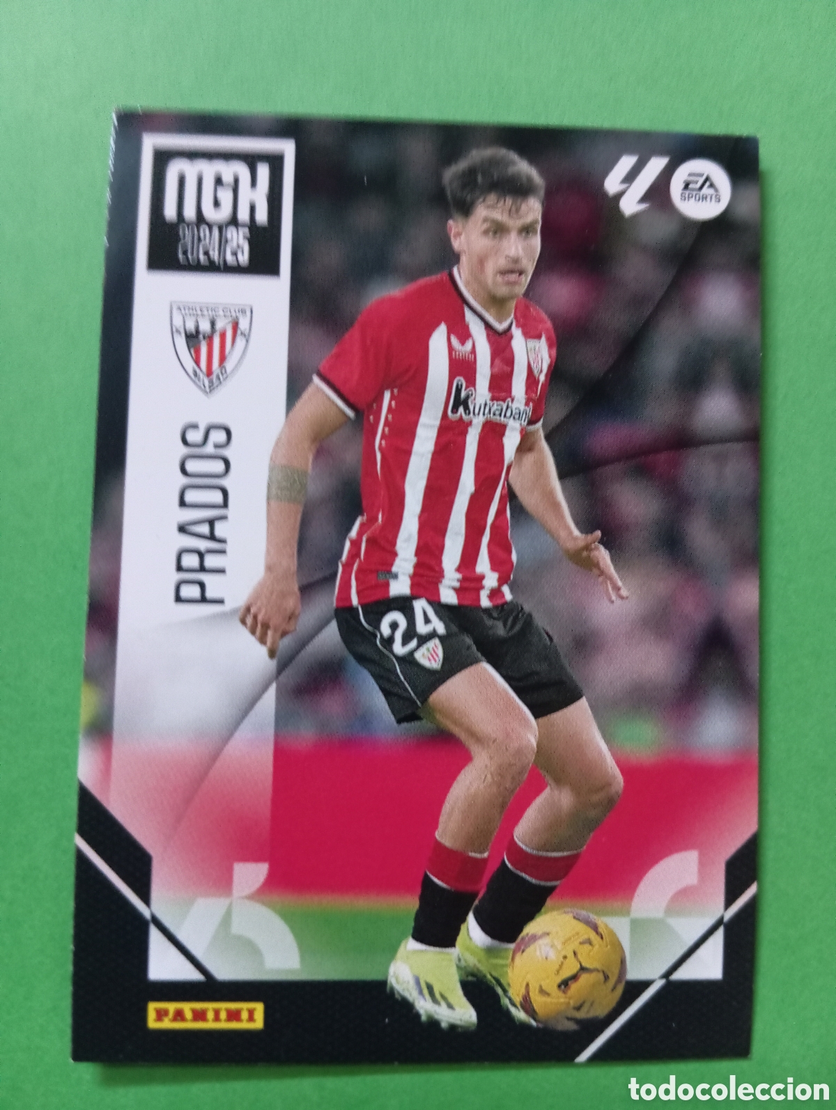 Cromos de f&uacute;tbol: Prados Athletic de Bilbao n&deg;47 / PANINI MEGACRACKS 2024/2025