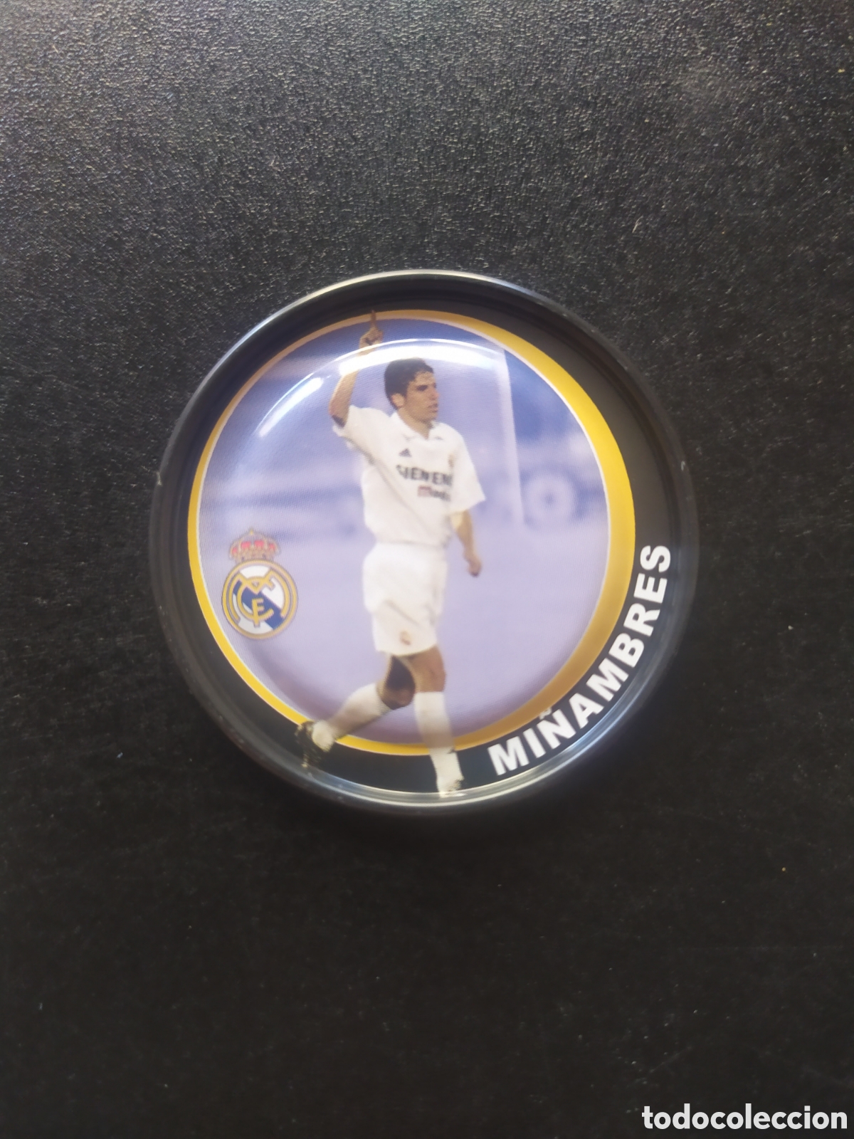 Cromos de f&uacute;tbol: Metal rappers 2004 2005 04 05 magic box int Mi&ntilde;ambres n&deg; 39 Real Madrid