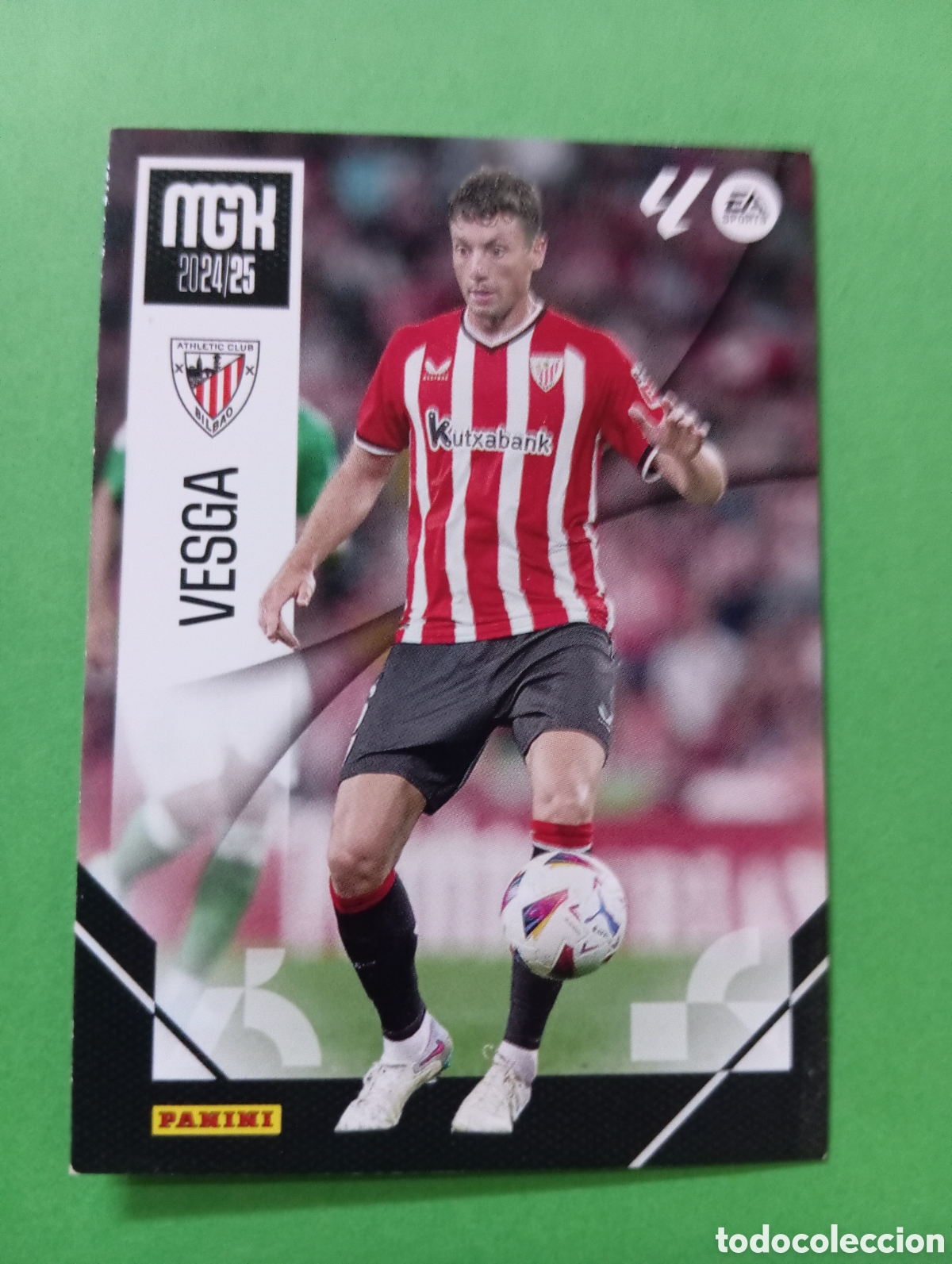 Fu&szlig;ball-Sticker: Vesga Athletic de Bilbao n&deg;46 / PANINI MEGACRACKS 2024/2025