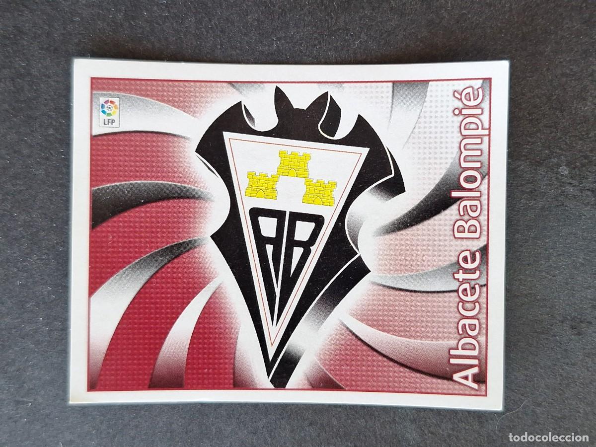 Fu&szlig;ball-Sticker: L5 ESCUDO ALBACETE BALOMPIE LIGA ESTE 2004 2005 04 05 NUNCA PEGADO SIN PEGAR
