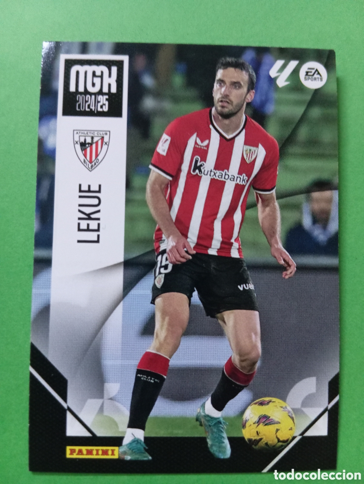 Cromos de f&uacute;tbol: Lekue Athletic de Bilbao n&deg;40 / PANINI MEGACRACKS 2024/2025