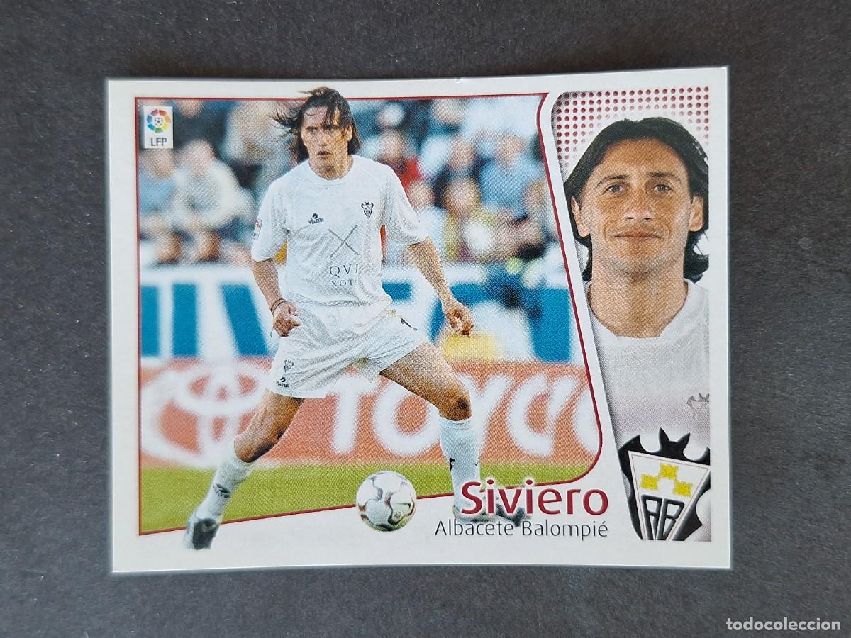 Cromos de f&uacute;tbol: L5 SIVIERO ALBACETE BALOMPIE LIGA ESTE 2004 2005 04 05 NUNCA PEGADO SIN PEGAR