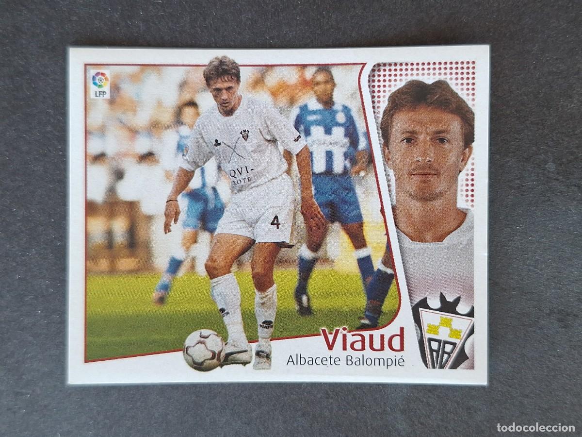 Cromos de f&uacute;tbol: L5 VIAUD ALBACETE BALOMPIE LIGA ESTE 2004 2005 04 05 NUNCA PEGADO SIN PEGAR