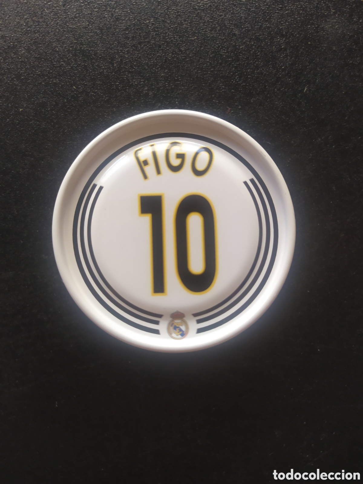 Fu&szlig;ball-Sticker: Metal rappers 2004 2005 04 05 magic box int Figo n&deg; 22 Real Madrid