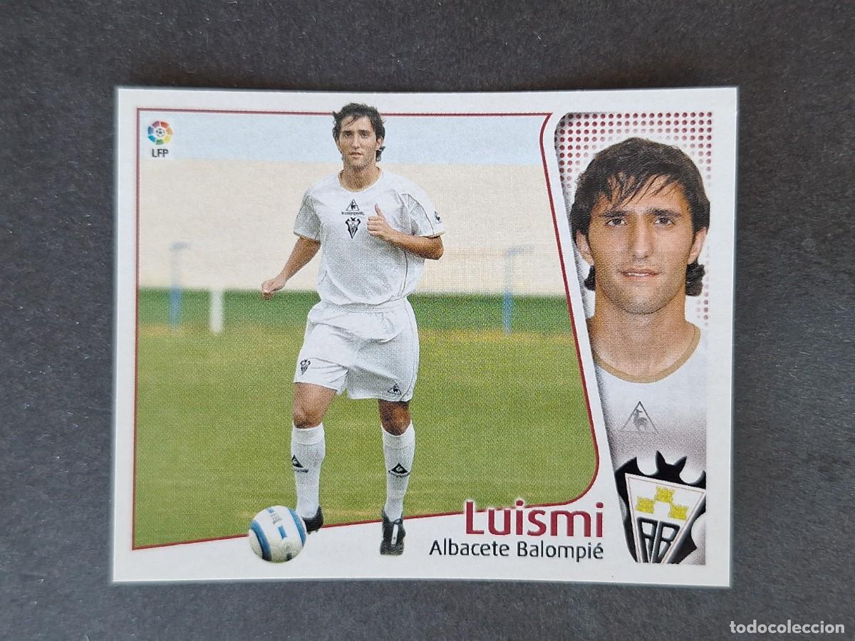 Cromos de f&uacute;tbol: L5 LUISMI ALBACETE BALOMPIE LIGA ESTE 2004 2005 04 05 NUNCA PEGADO SIN PEGAR