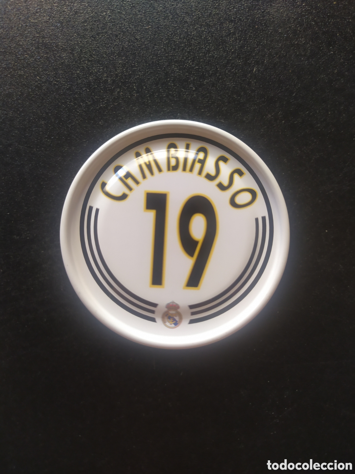 Fu&szlig;ball-Sticker: Metal rappers 2004 2005 04 05 magic box int Cambiasso n&deg; 24 Real Madrid