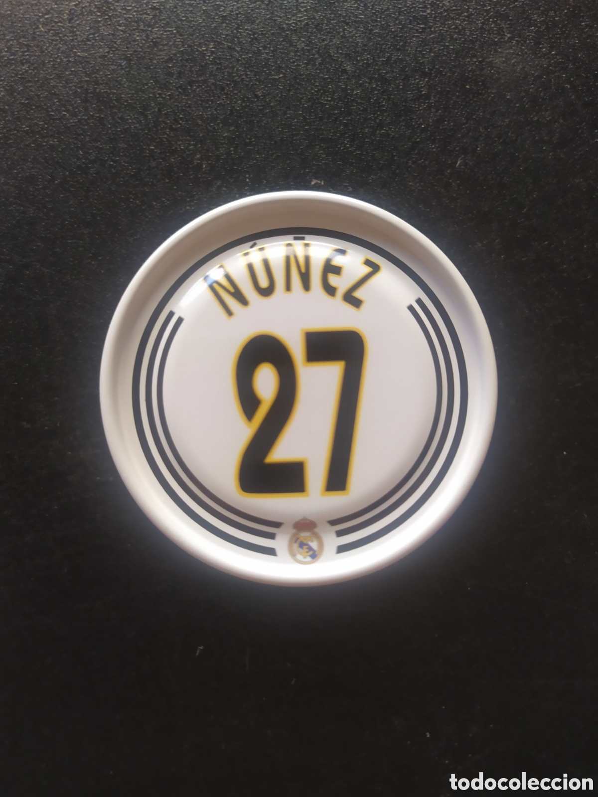 Fu&szlig;ball-Sticker: Metal rappers 2004 2005 04 05 magic box int Nu&ntilde;ez n&deg; 27 Real Madrid