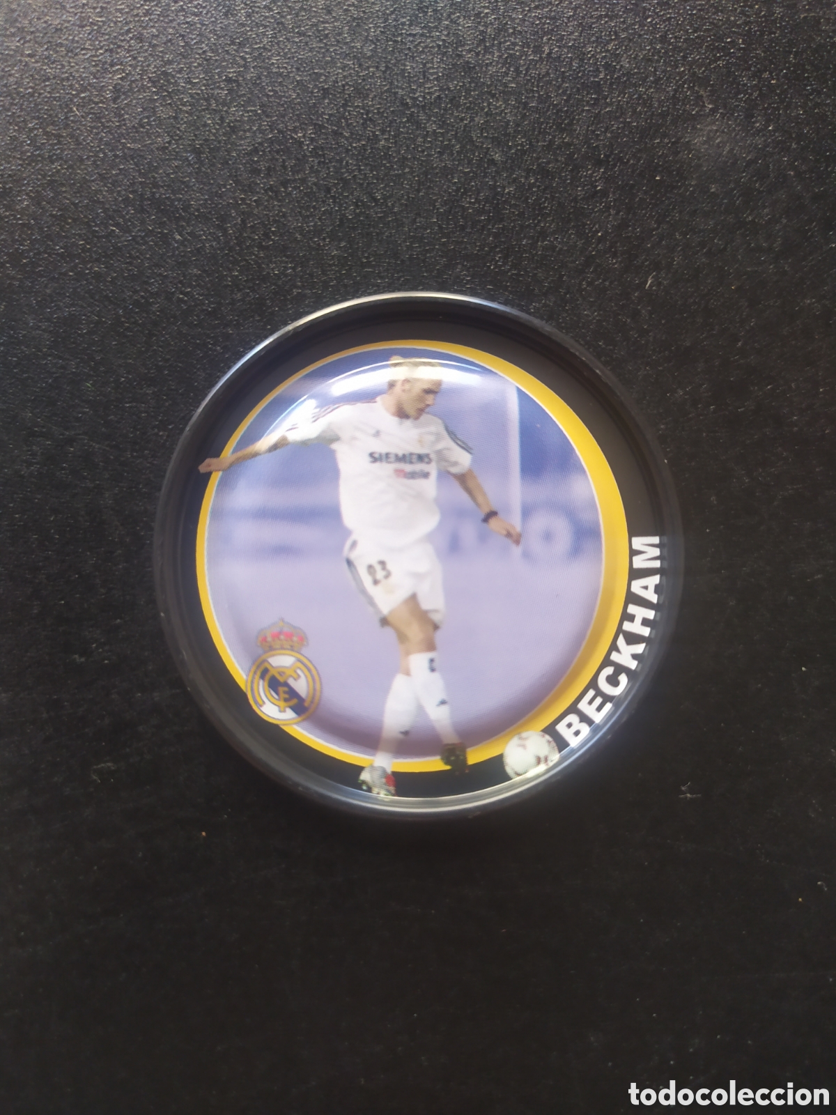 Football Stickers: Metal rappers 2004 2005 04 05 magic box int Beckham n&deg; 32 Real Madrid