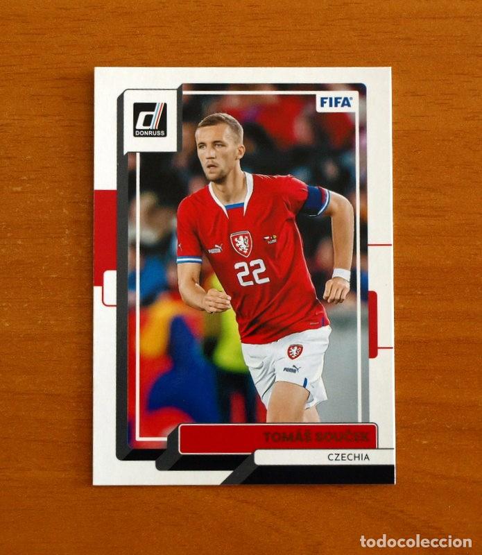 Cromos de f&uacute;tbol: Czechia-Chequia - N&ordm; 24 Tom&aacute;s Soucek - D-DONRUSS SOCCER -FIFA -Panini 2022-2023-22-23