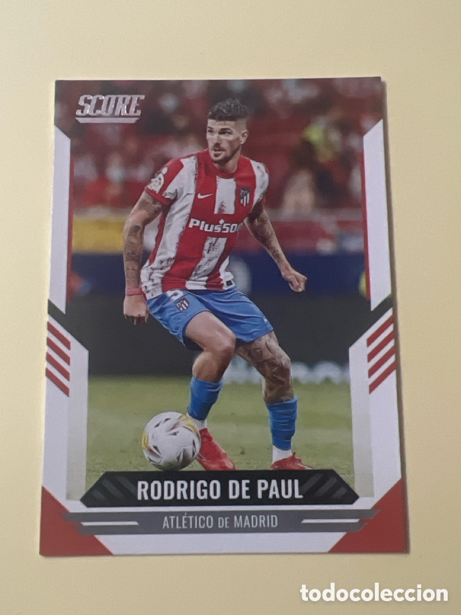 Cromos de f&uacute;tbol: C2780. 169 RODRIGO DE PAUL AT MADRID TRADING CARD FIFA PANINI SCORE SOCCER 2021 2022 21 22