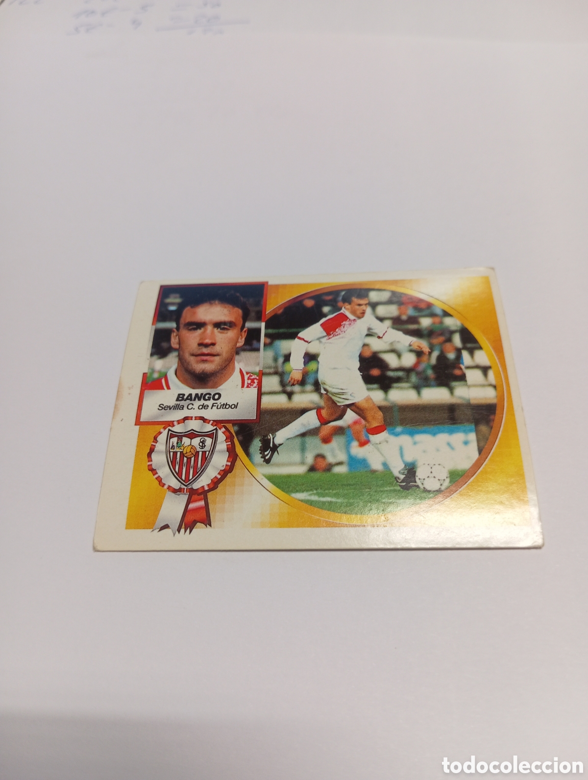 Cromos de f&uacute;tbol: BANGO Sevilla Liga Este 1994 1995 NUEVO SIN PEGAR PANINI 94 95