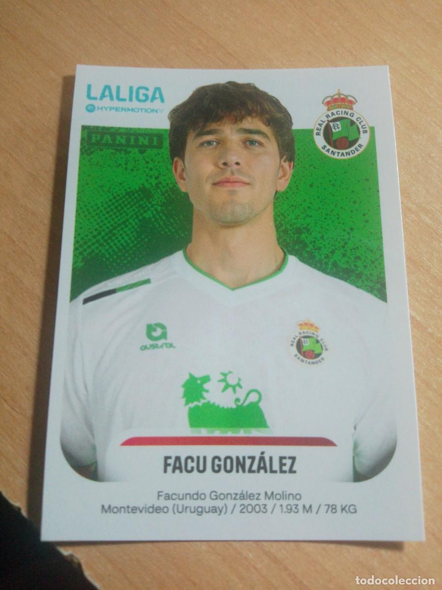 Fu&szlig;ball-Sticker: 332 FACUN GONZALEZ RACING DE SANTANDER 2&ordf; DIVISION HYPERMOTION 25 26 PANINI 2025 2026 NUEVO