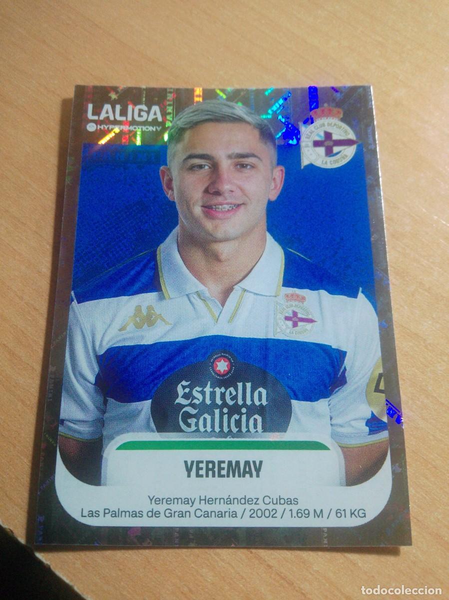 Football Stickers: 188 YEREMAY DEPORTIVO DE LA CORU&Ntilde;A 2&ordf; DIVISION HYPERMOTION 25 26 PANINI 2025 2026