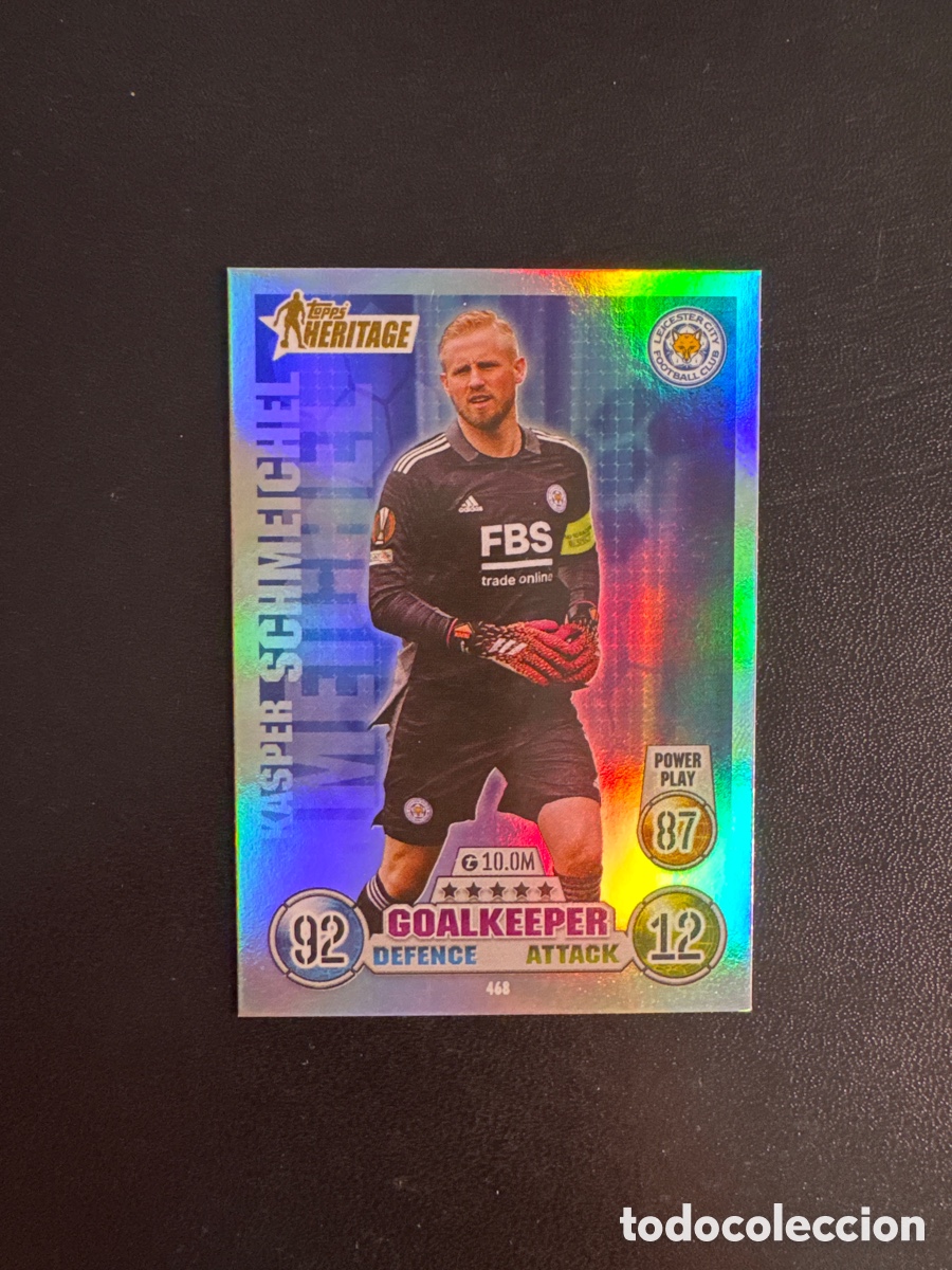 Cartes &agrave; collectionner de Football: SCHMEICHEL HERITAGE NUMERO 468 MATCH ATTAX 2021 2022