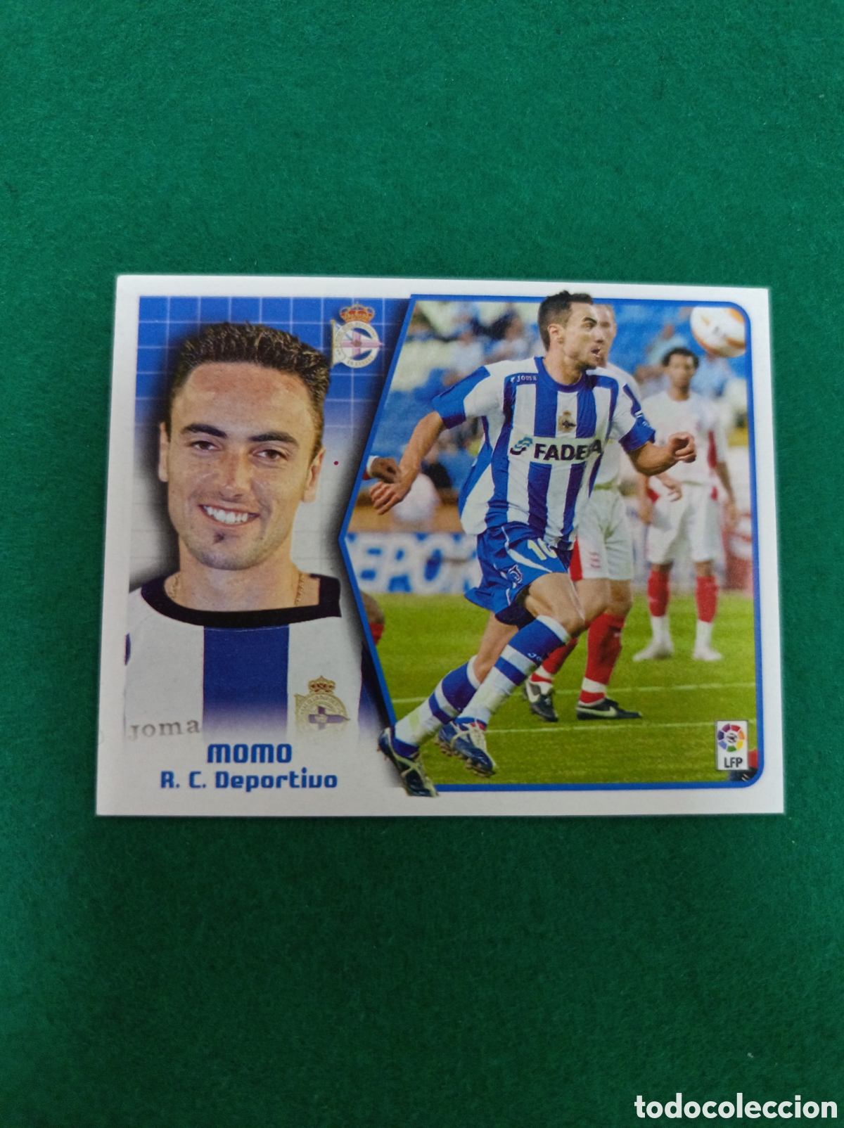 Cartes &agrave; collectionner de Football: Cromo Momo, liga 2005 2006. Nunca pegado. Coloca, RC Deportivo