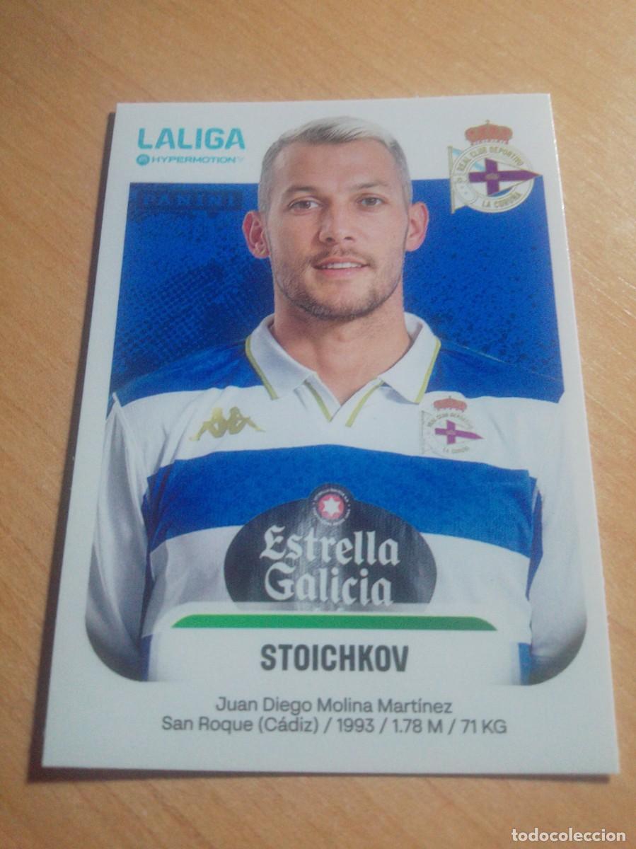 Cartes &agrave; collectionner de Football: 189 B STOICHKOV DEPORTIVO DE LA CORU&Ntilde;A 2&ordf; DIVISION HYPERMOTION 25 26 PANINI 2025 2026