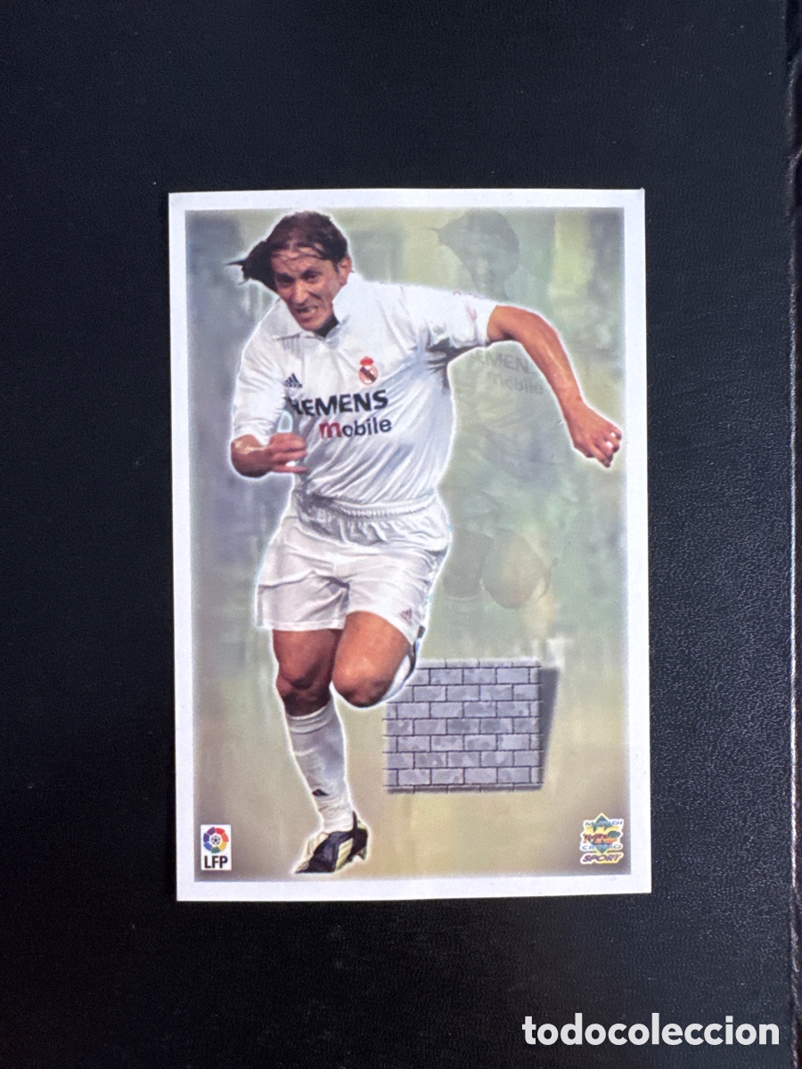 Cromos de f&uacute;tbol: M&Iacute;CHEL SALGADO TOP LA LIGA 2004 NUMERO 29 REAL MADRID MUNDICROMO 2004