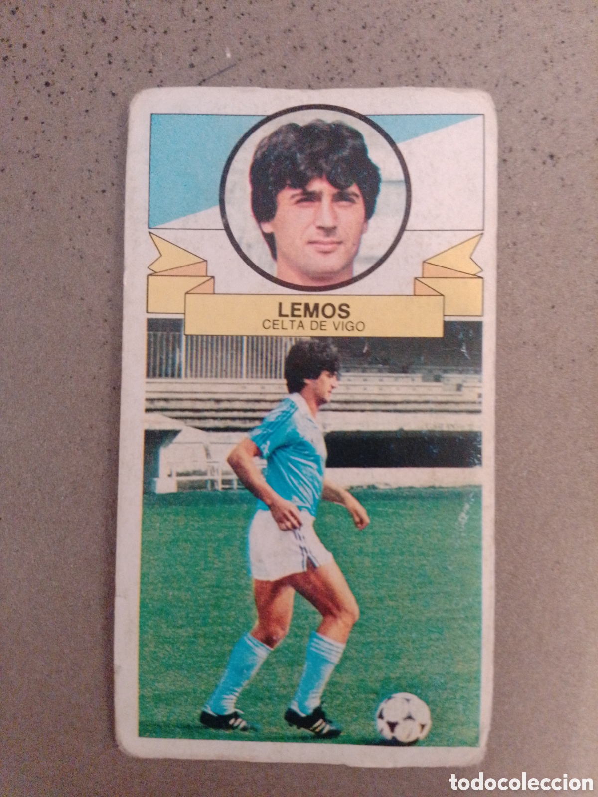 Cromos de f&uacute;tbol: LEMOS CELTA 1985-86 ESTE SIN PEGAR