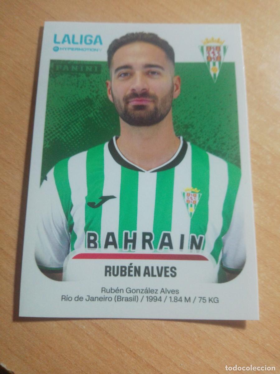 Cromos de f&uacute;tbol: 143 RUBEN ALVES DEL CORDOBA 2&ordf; DIVISION HYPERMOTION 25 26 PANINI 2025 2026