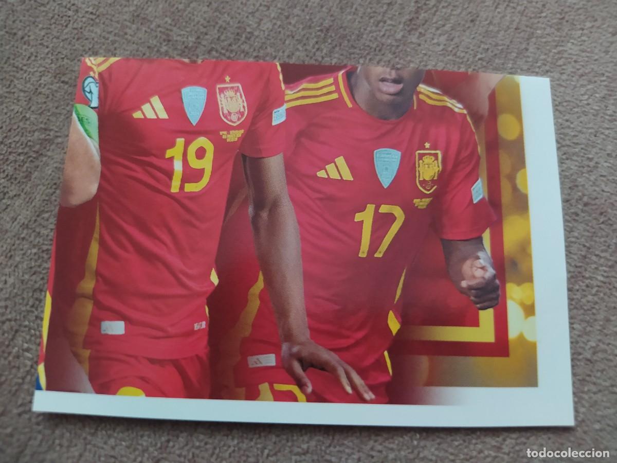 Cromos de f&uacute;tbol: Pegatina 64 Espa&ntilde;a Mundial 2026 Carrefour Panini
