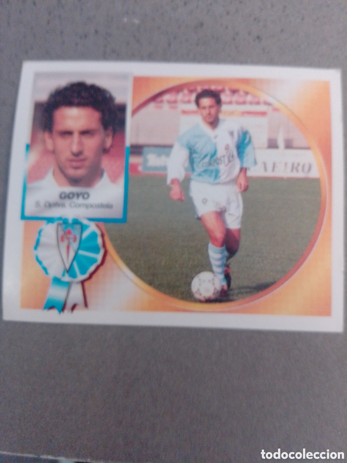 Cromos de f&uacute;tbol: GOYO CELTA 1994-95 ESTE SIN PEGAR