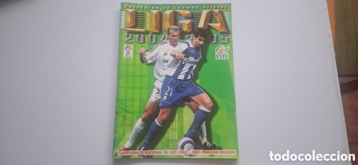 Cromos de f&uacute;tbol: ALBUM EDICIONES ESTE 2004 2005 04 05 VACIO
