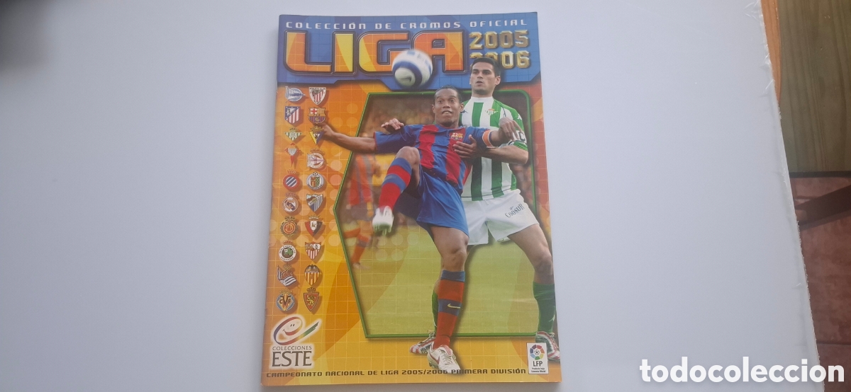 Cromos de f&uacute;tbol: ALBUM EDICIONES ESTE 2005 2006 05 06 VACIO