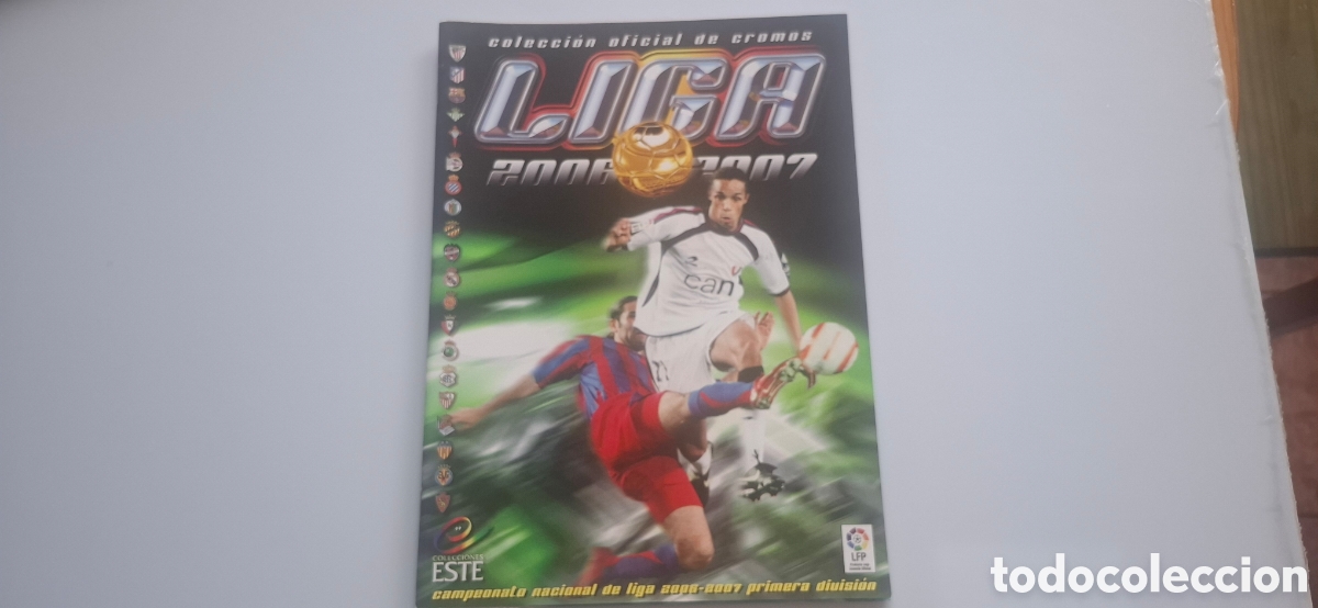 Cromos de f&uacute;tbol: ALBUM EDICIONES ESTE 2006 2007 06 07 VACIO
