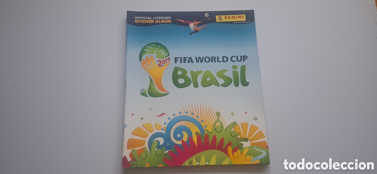Cromos de f&uacute;tbol: ALBUM FIFA WORLD CUP BRASIL 2014 VACIO PLANCHA