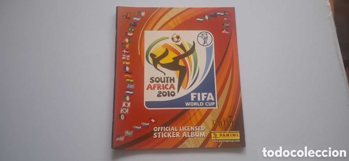 Cromos de f&uacute;tbol: ALBUM FIFA WORLD CUP 2010 SOUTH AFRICA VACIO PLANCHA