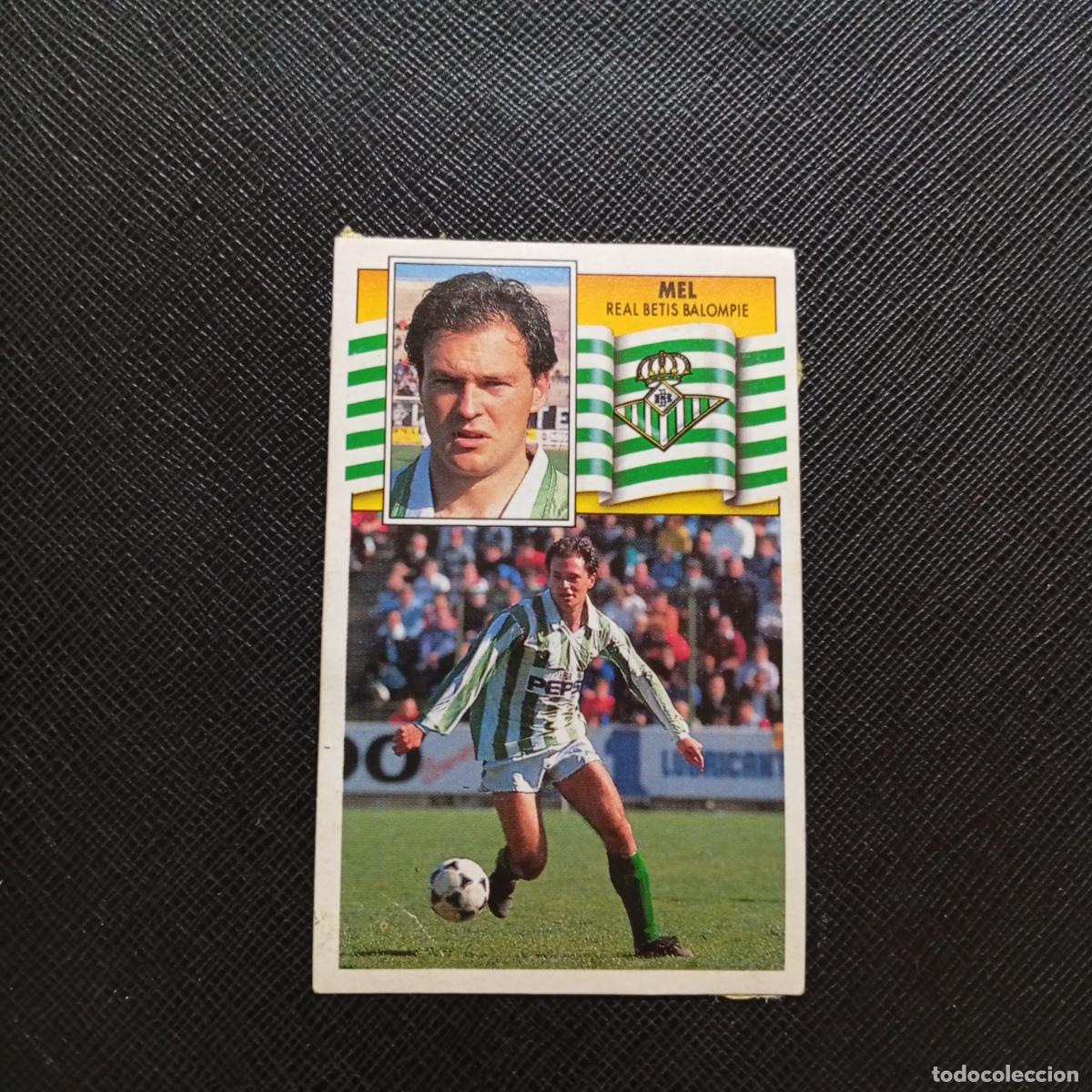 Cromos de f&uacute;tbol: MEL REAL BETIS ESTE 1990 1991 CROMO FUTBOL LIGA 90 91 - DESPEGADO - A37 PG118