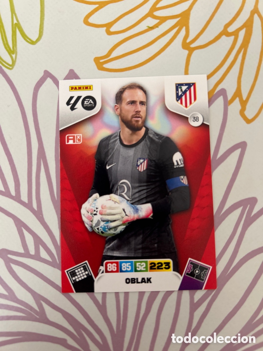 Cromos de f&uacute;tbol: Oblak (38) Liga 2025-2026