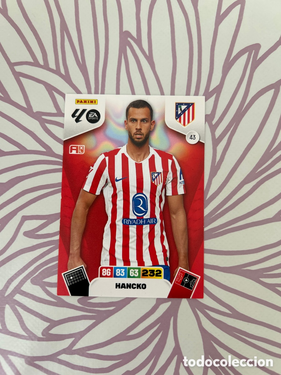 Cromos de f&uacute;tbol: Hancko (43) Liga 2025-2026