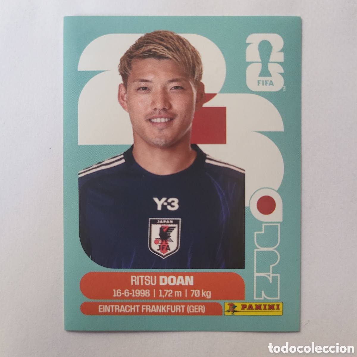 Cromos de f&uacute;tbol: JPN 14 Ritsu Doan [Sticker] / FIFA World Cup 2026