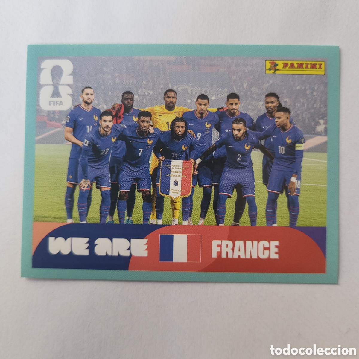 Football Stickers: FRA 13 We are Francia [Sticker, Team] / FIFA World Cup 2026