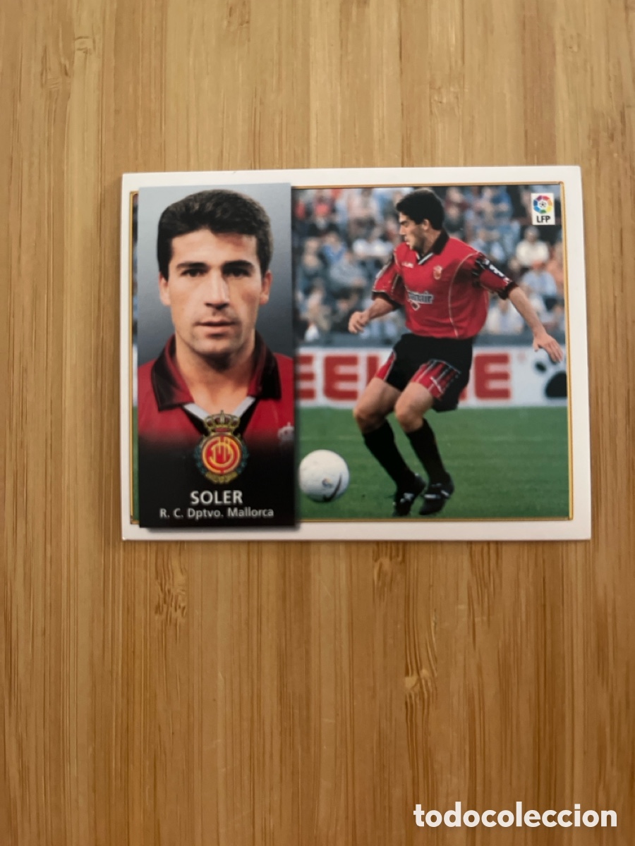 Football Stickers: SOLER REAL MALLORCA EDICIONES ESTE 98 99 1998 1999 SIN PEGAR CROMO FUTBOL UNIFICO ENVIOS