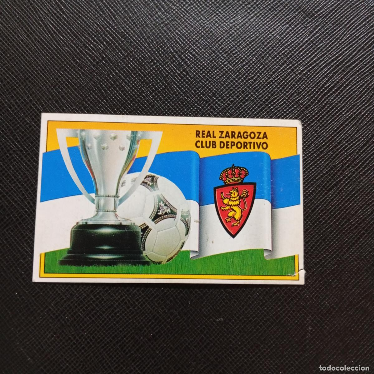 Football Stickers: ZARAGOZA ESCUDO ESTE 1990 1991 CROMO FUTBOL LIGA 90 91 - DESPEGADO - A37 PG136