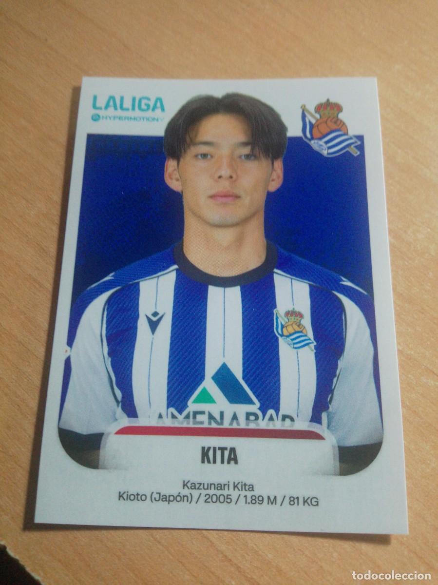 Football Stickers: 351 KITA REAL SOCIEDAD B 2&ordf; DIVISION HYPERMOTION 25 26 PANINI 2025 2026 NUEVO